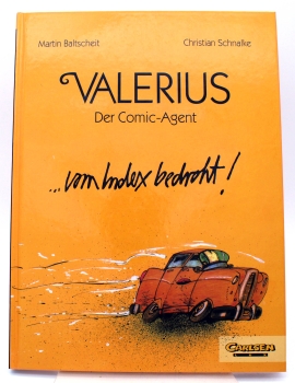 Carlsen Lux Comic Album (Hardcover): Valerius - der Comic-Agent...vom Index bedroht! von Carlsen
